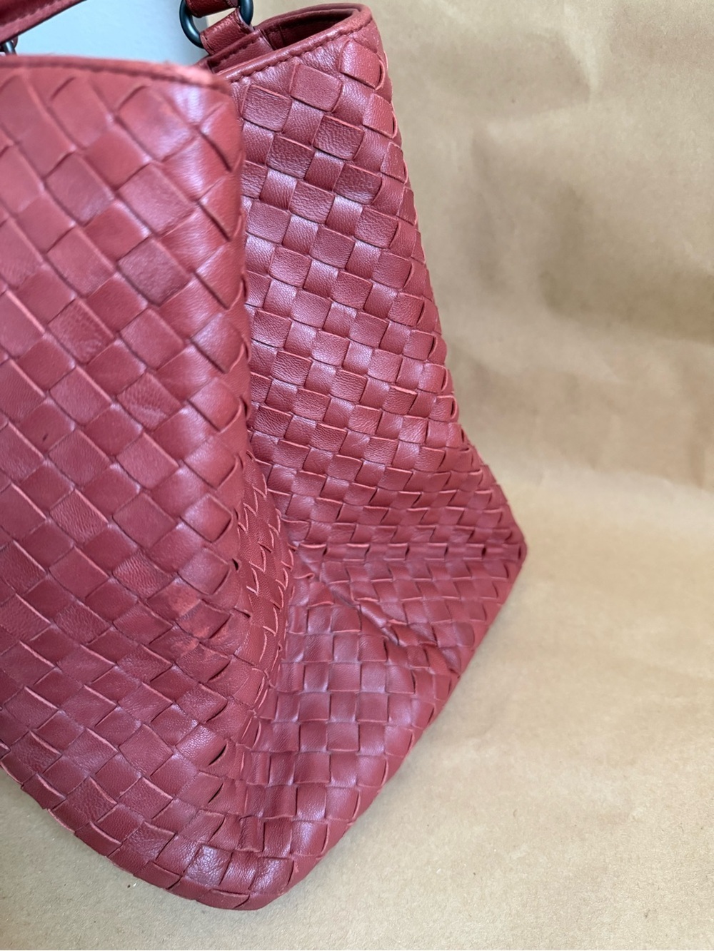 Bottega Veneta Nappa Inteecciato Medium Top Handle Tote Quarzo - Picture 9 of 12